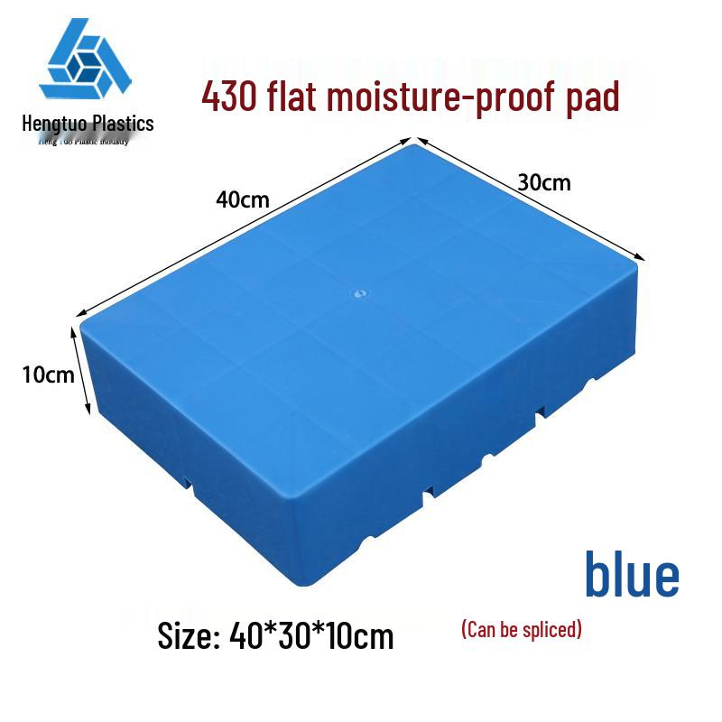 Moisture-Proof Interlocking Plastic Pallet Tray for Warehouse Storage