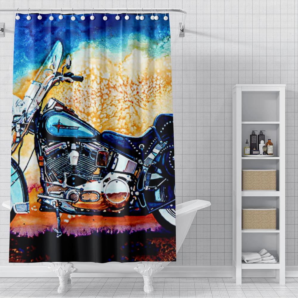 

home shower curtains for bathroom Landscape animals waterproof fabric bathroom Curtains modern shower curtain 180x200 240x200 W90XH180cm