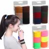 High-elasticity Box Towel Hair Band Fresh Hyuna Colorful Hair TieTowel Band Candy-colored Rubber Band