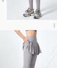 Two-Piece High-Stretch Workout Skirt Shorts for Women - High Waist Yoga Pants for Outdoor Sports