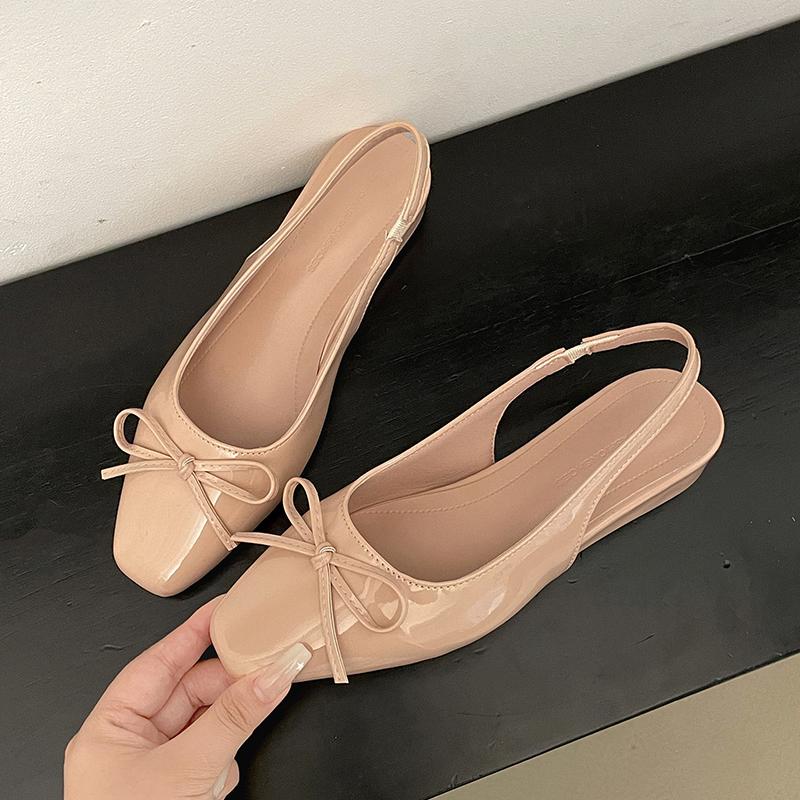

Новые летние туфли-лодочки с открытым носком, женские сандалии, элегантные слинбэки, мюли, банкетные туфли Zapatos De Mujer 35 телесный