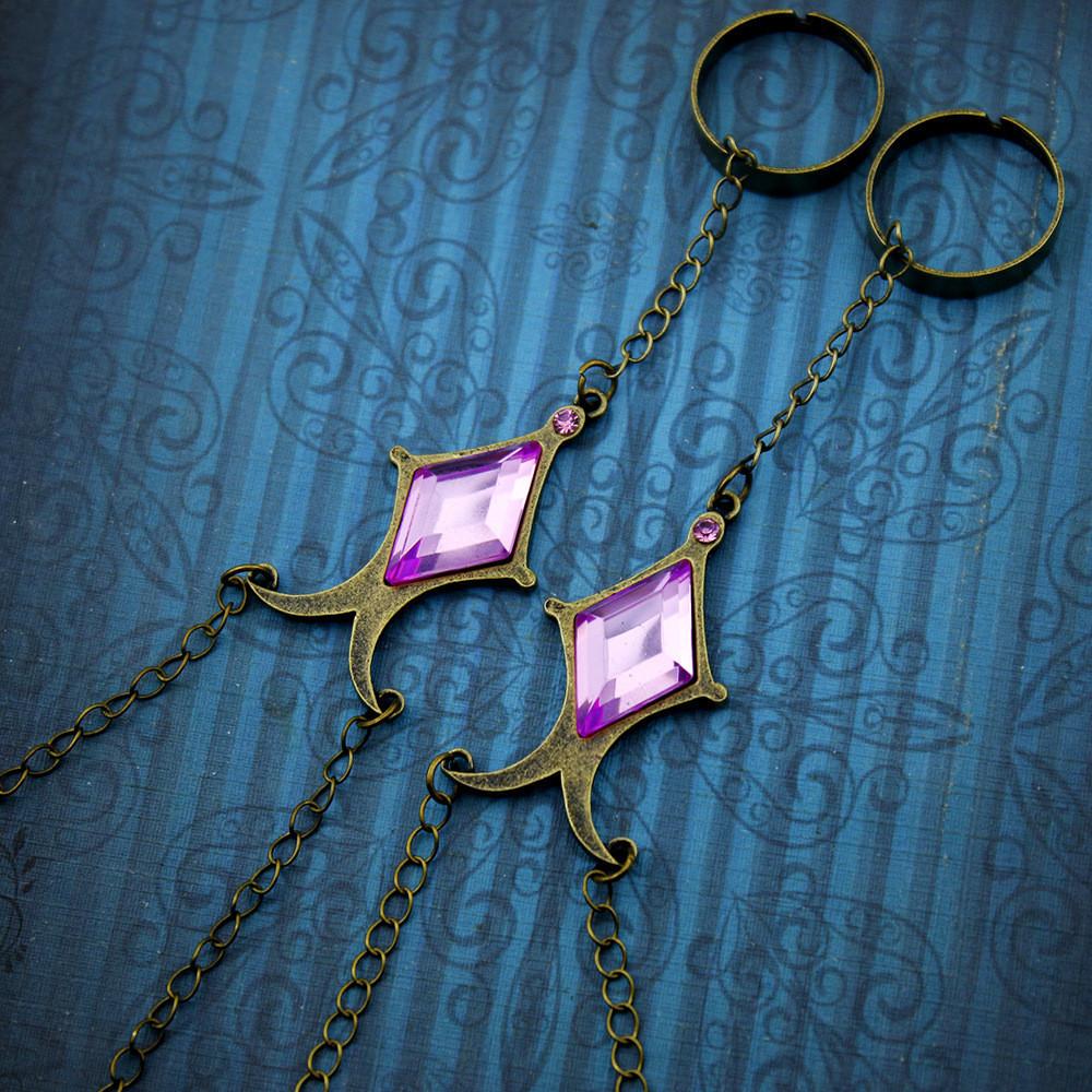 Madoka Puella Magi Magica Soul Bracelet Purple Character Cosplay Girls Cartoon