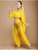 Indian Ethnic Belly Dance Set - Long Sleeve Autumn/Winter Pants for Stage Performance