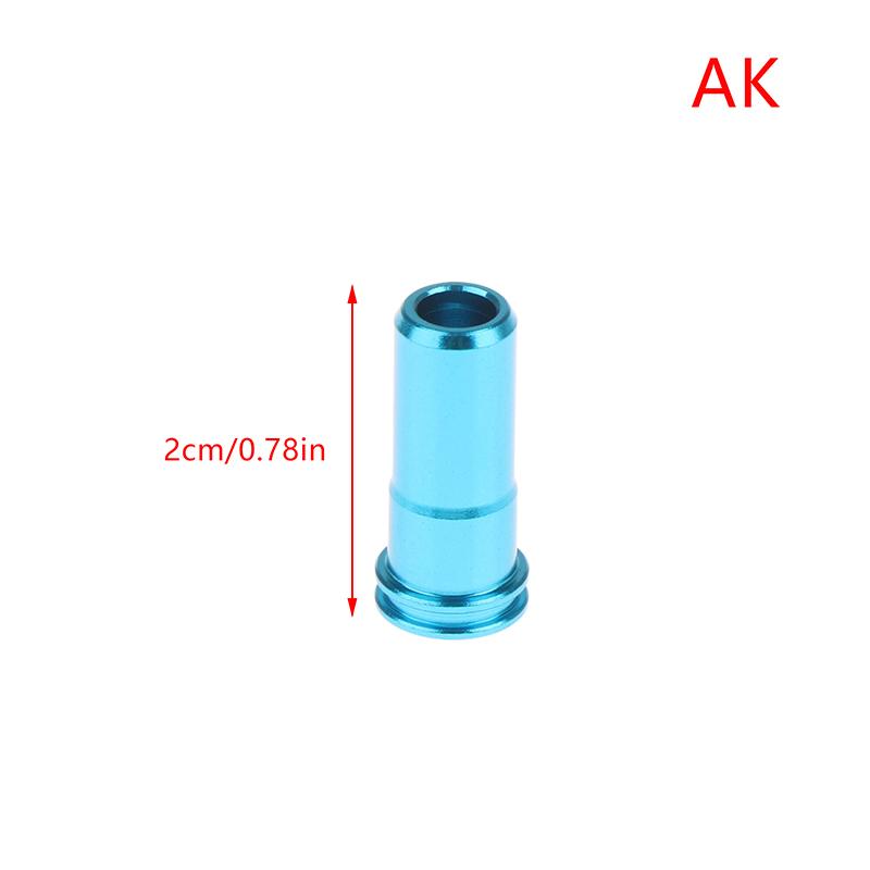 1Pcs Cnc Double O-Ring / One O-Ring Toy Metal M4 Ak Aluminum Alloy Cylinder Head Push Nozzle Aeg Accessories