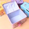 Cute House Coin Box Metal Coin Safe Storage Box House Shape Piggy Bank  Christmas Gift