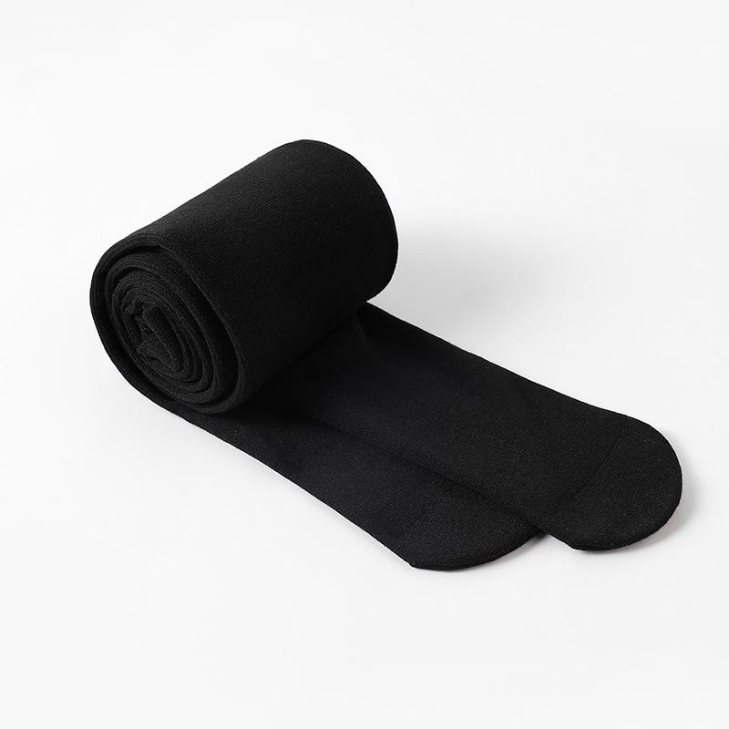 Women's Fleece-Lined High-Waisted Vertical Striped Leggings: Slimming, Tummy-Control, Warm Stirrup Tights for Autumn/Winter.