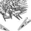 Clips metálicos para pruebas eléctricas - Paquete de 100