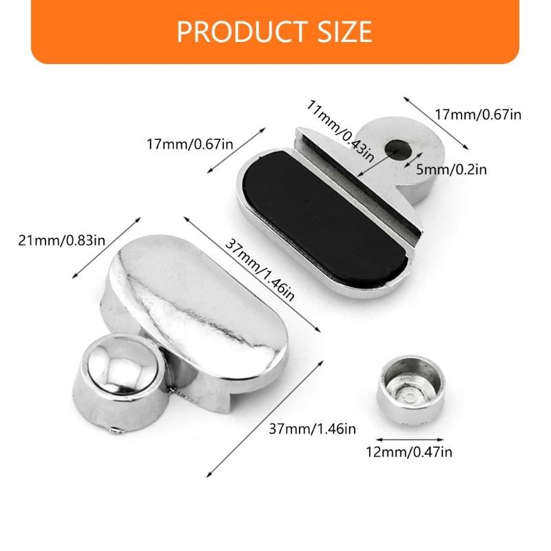 Placa de Publicidade Liga de Zinco Grampo de Vidro Clipe Fixo Banheiro Espelho Vidro Fixação Fixa Prateleira de Vidro Decorativa Fixadores