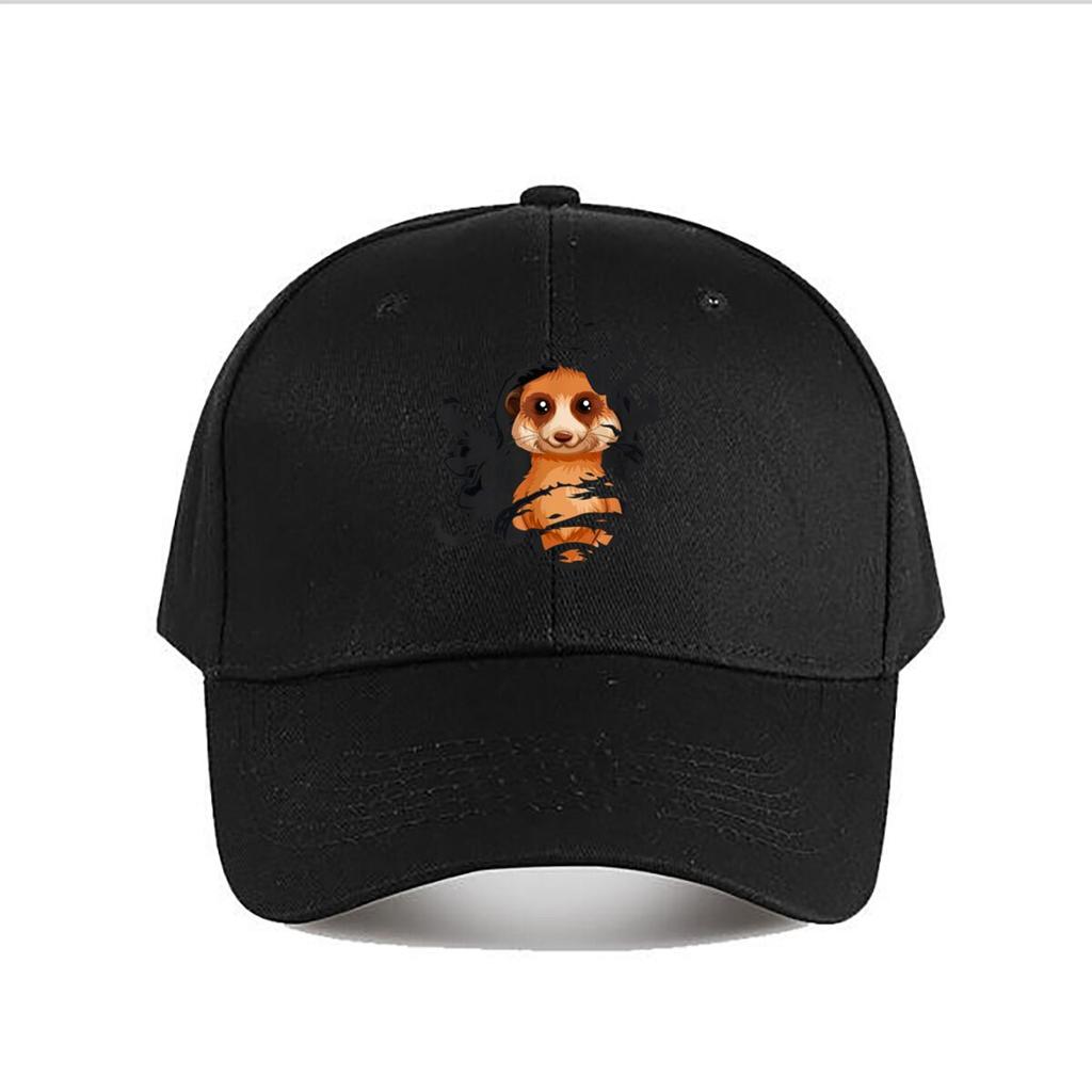 Surrealer Erdmännchen Kunst Grafik Baseballkappe Mode Outdoor Sport Sonnenhut Unisex Snapback Kappe Damen