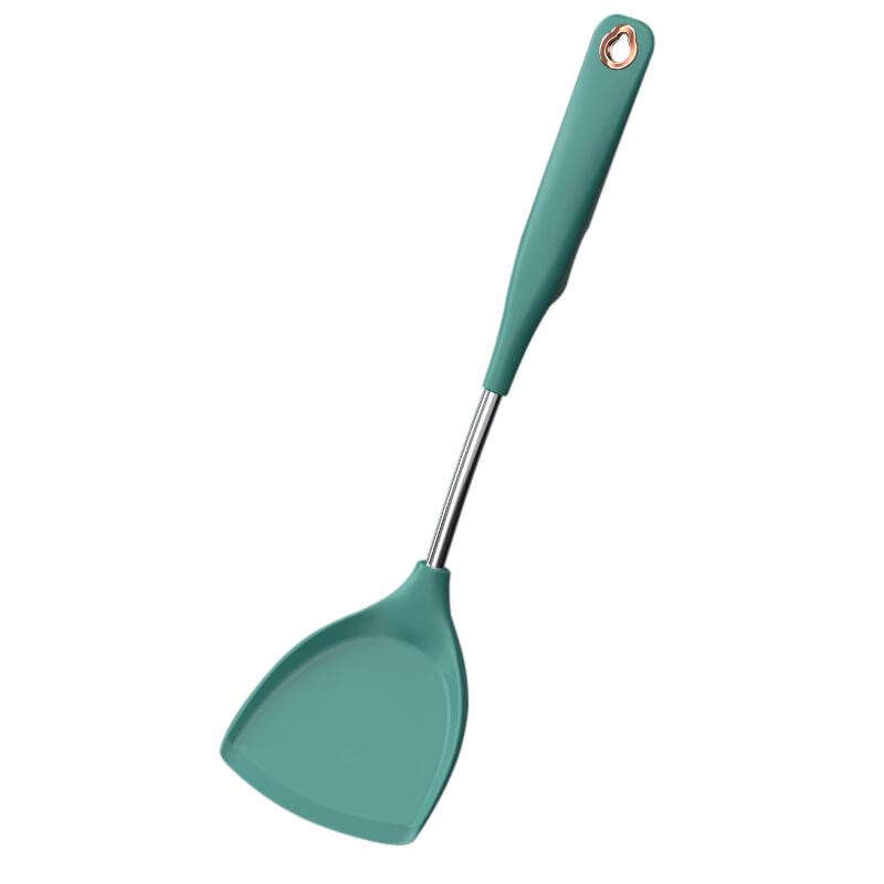 Zhishi Silicone Spatula and Soup Ladle Set