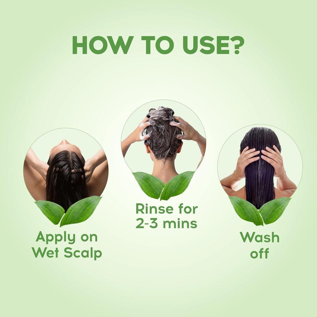 Dabur Vatika Health Shampoo 640ml | With Henna Amla Olive & Hibiscus | Smooth Shiny Nourished Hair | Controls Frizz & Repairs Damage