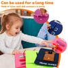8Pcs Toddler Montessori Board Creative Felt Cloth Dress Learning Board Portable Fine Motor Skill Toy for Home Classroom Car