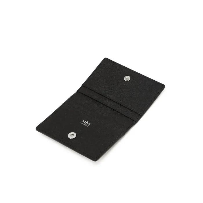 Black Double A 2-Fold Slim Card Wallet AAHO6E330BK