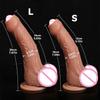 Silicone Real Big Thick Strap On Penis Foreskin Dick Anal Dildo Dilldo Masturbators Adult Sexy Toys for Women Men Girls Sexshop