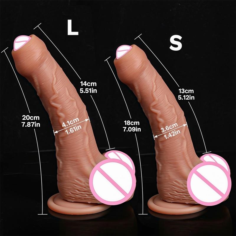 Silicone Real Big Thick Strap On Penis Foreskin Dick Anal Dildo Dilldo Masturbators Adult Sexy Toys for Women Men Girls Sexshop