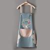 Custom Waterproof Washable Kitchen Apron with Logo, Neck-Hanging Style, Minimum Order of One.