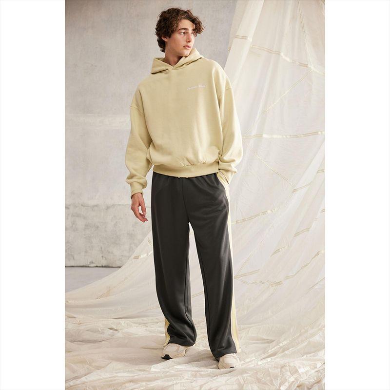 

Foreign Trade Original Order UO-Stan * Dard Cloth Produced Stanley Men Side Stripes Casual Pants Straight-Leg Pants Gray yellow XXL