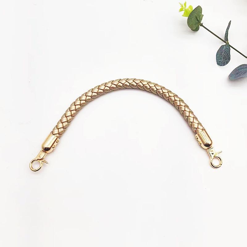 Schicker 30cm geflochtener PU-Lederriemen für anpassbare DIY-Taschenhenkel-Lösungen