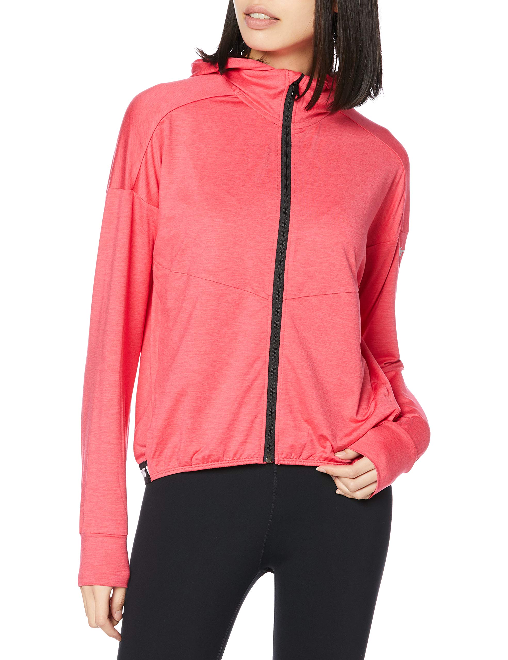 

Mizuno Azalea Heather Training Size S Women s Full-Zip Hoodie, Wear, (32MC0865)