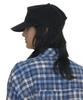 PARTIMENTO WOMEN Washed Pw Embroidered Grandad Cap_Black