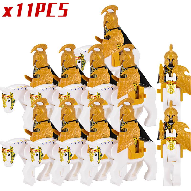 Elfii Soldat Cu Cal de Război Armate Figuri lotr Armură Garda Războinic Arcaș Cavaleri Medievali Blocuri de construcție Cărămizi jucării cadouri