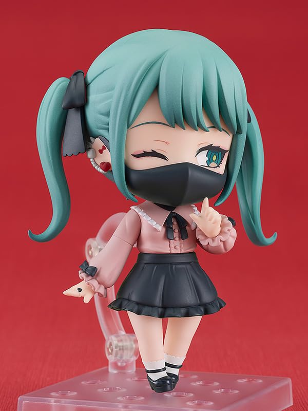 Nendoroid Character Vocal Series 01 Hatsune Miku Hatsune Miku Vampire Plastic Painted Movable Figure Ver. Non-scale