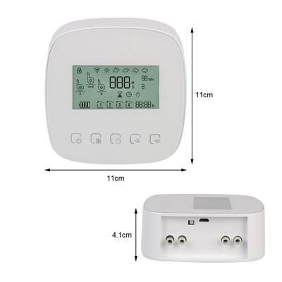 Pro zahradní rostliny WiFi Tuya Mikrokapkový ovladač zavlažování se solárním panelem Inteligentní automatický časovač zavlažování Digitální časovač zavlažování