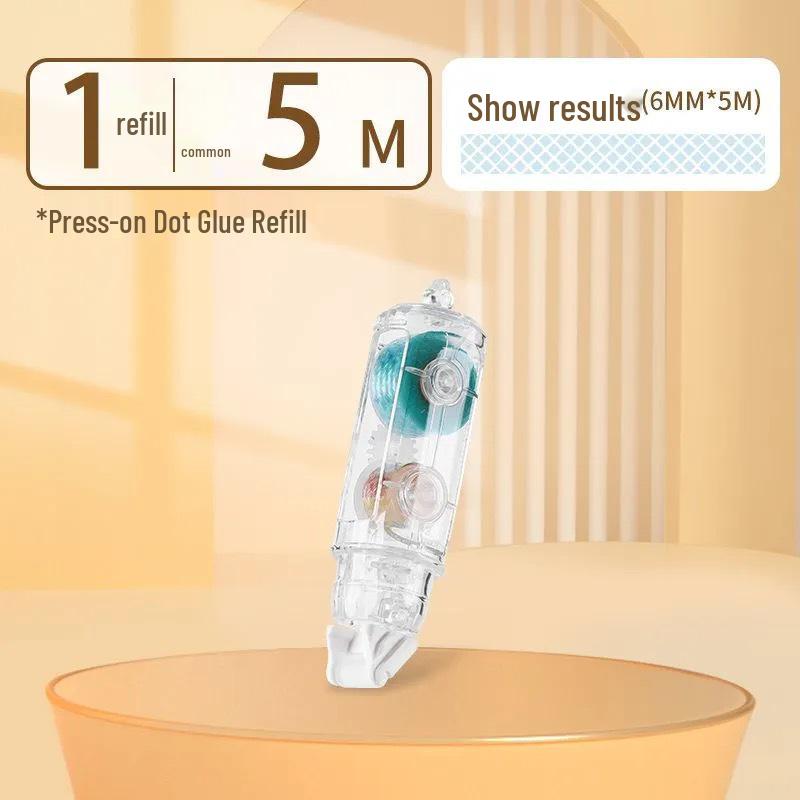 

Double-Sided Dot Glue Tape: Press-Type, Mist-Feel, High-Viscosity for Scrapbooking