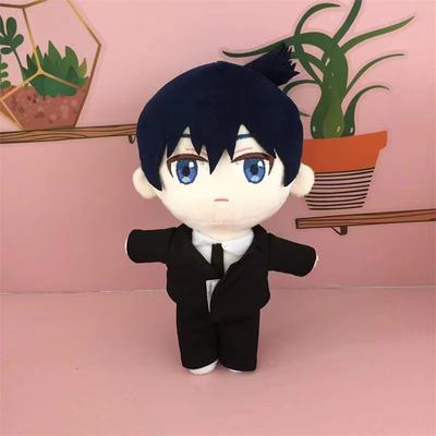 Chainsaw Man Hayakawa Aki Cosplay Plush Doll Toy 20cm Cute Soft Stuffed Pillow Birthday Gift