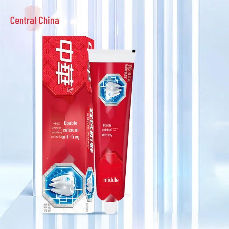 

Zhonghua Double Calcium Anti-Cavity Toothpaste, Black Sesame Mint