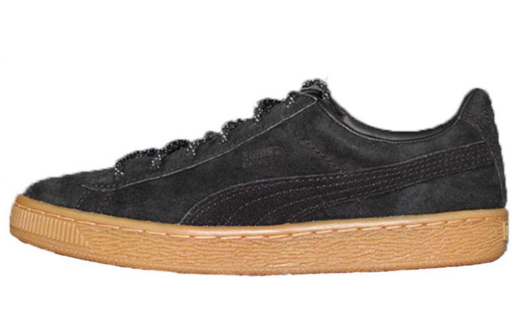 Puma Basket Classic Winterized Jr Black Gum 363944-01 36