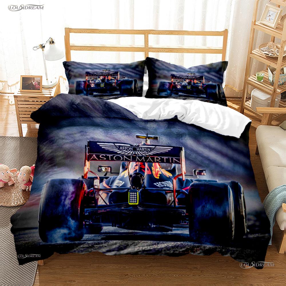Moto Car Enthusiast All Season Duvet Cover Comforter Bedding set Luxury Soft Quilt Cover and Pillowcase Single/Double/Queen/King