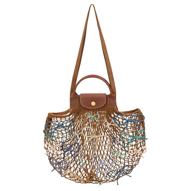 

Longchamp Le Pliage Mesh Design Snap Closure Canvas Shoulder Tote Bag Unisex bags Multiple-Colors 10121HJB004 Basic Set (Bag)