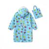 Japanese Style Lightweight Quick-Drying Breathable Kids Raincoat Rainproof Kindergarten Boys and Girls Waterproof Poncho Primary School Student
