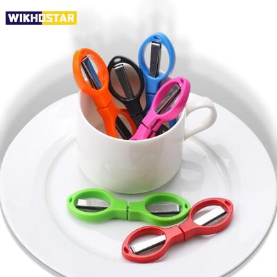 1 Stück Niedliche Faltbare Schere Kreative Schreibwaren Tragbar Manuell Studenten Papierschere Papierschneidemesser Klassenzimmer Lernwerkzeuge