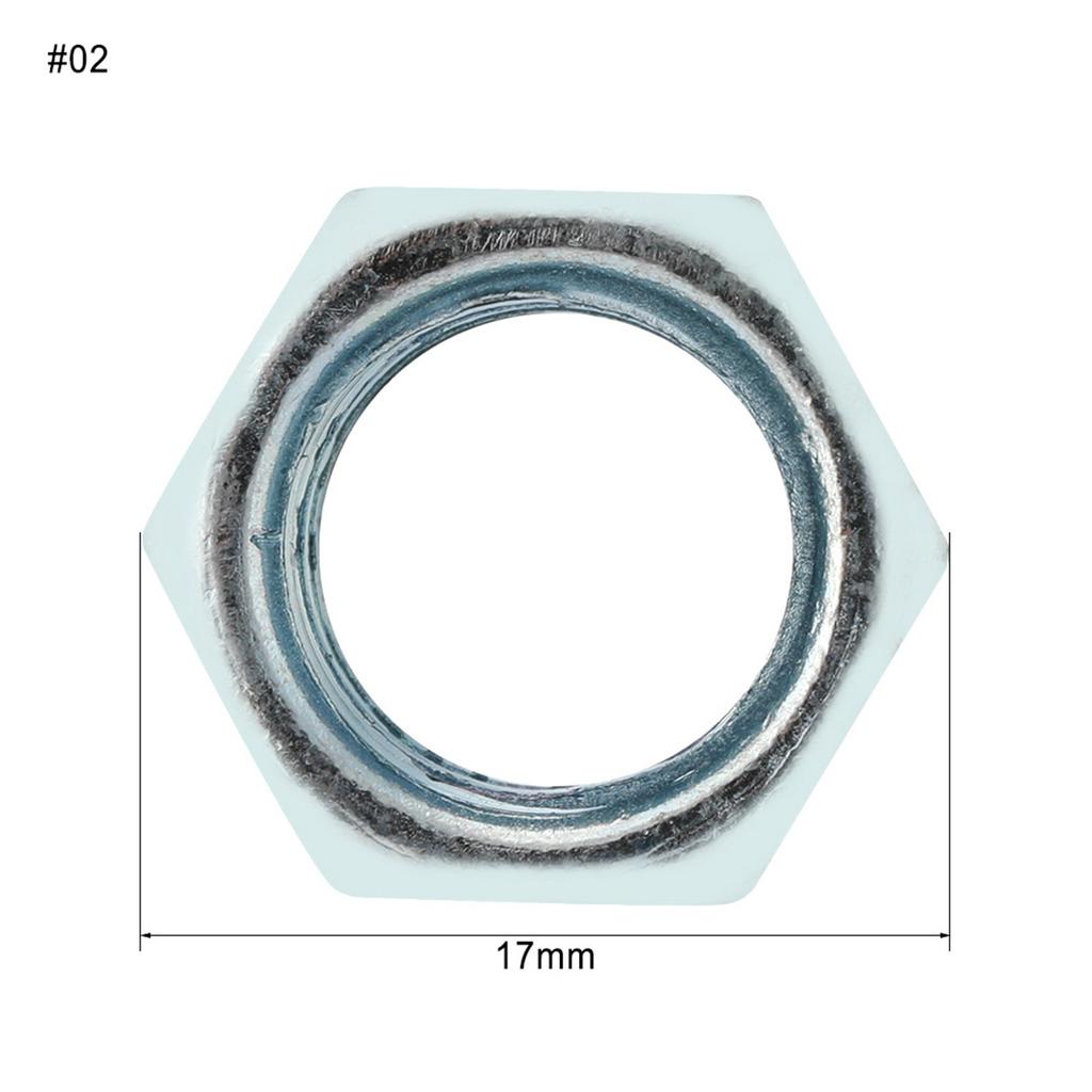 5pcs M12*40 Long Rod Nut Hex Hexagonal Sleeve Nut Standoff Threaded Fasteners (17mm)