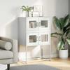 VidaXL Highboard White 68x39x107 Cm Steel 853349