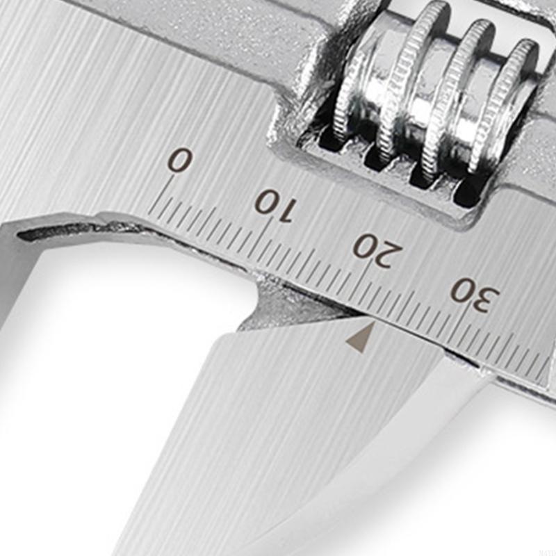 6/8/10/12Inch Adjustable Faucet Wrench for Tight Space Under Sink Wrench Faucet Tool Multifunctional for Bathroom Household M4YD