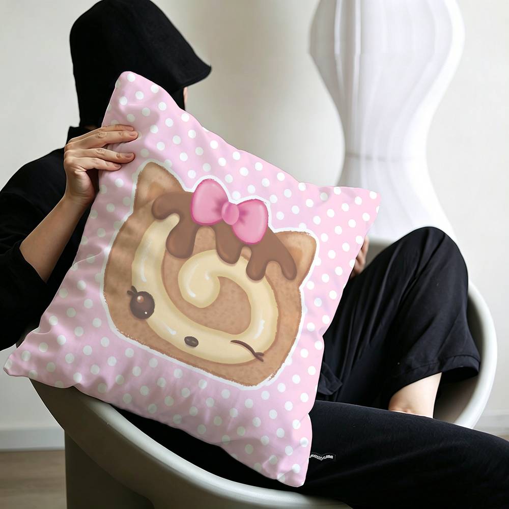 Cute Num Noms Lucky Dragon pillow cover sofa cushion cover home room decoration children gift