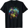 C'est mon costume d'Halloween de film d'horreur T-shirt TV vintage