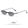 HBK New Retro Polarized Sunglasses Men Small Frame Tac Lenses Punk Sun Glasses Women Fishing Outdoor Party Eyeglasses