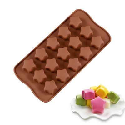 Handmade Design Silicone Chocolate Mold Non-Stick Surface Pudding Mold  Dessert Baking