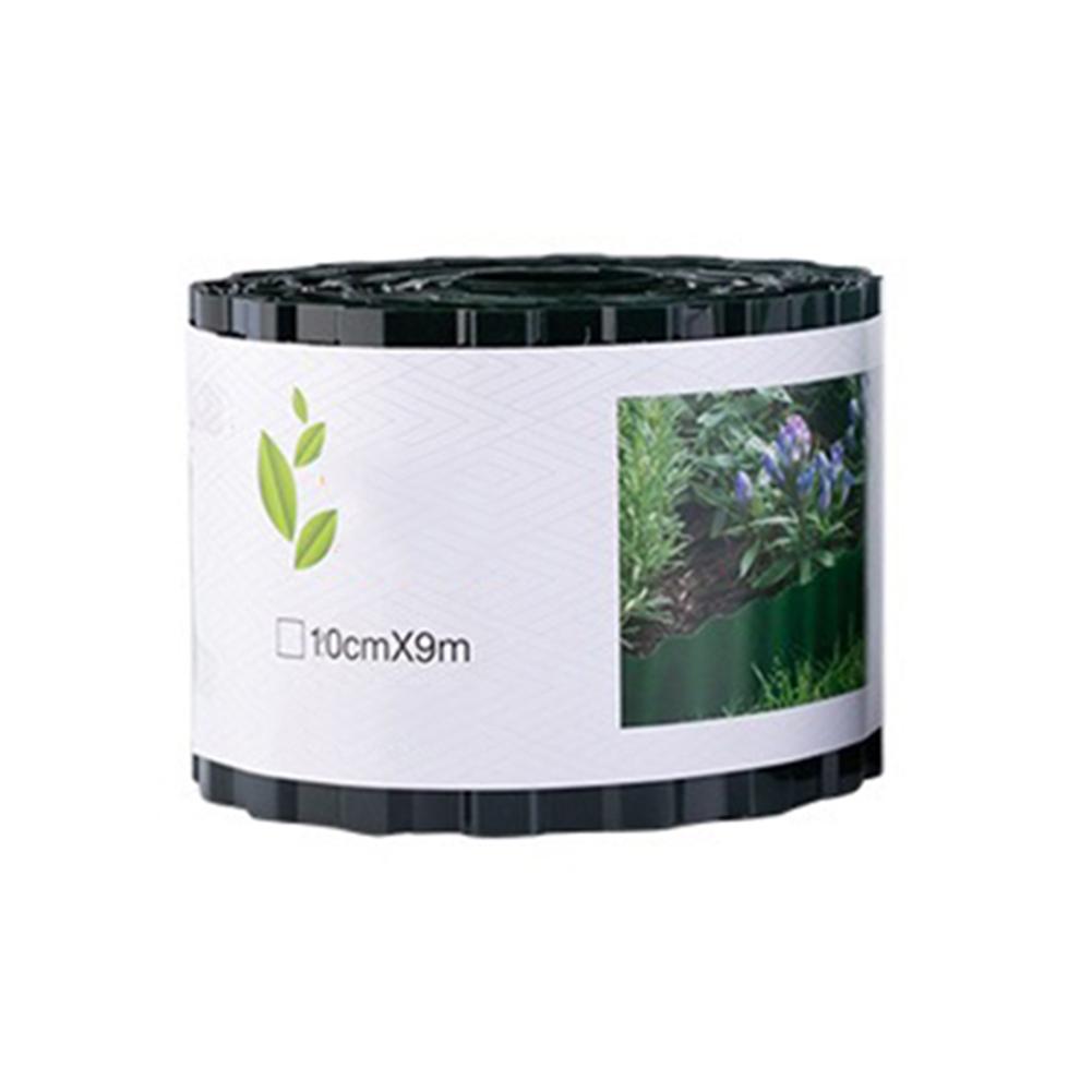 1 Pcs 9M Garden Plastic Fence Edging Barrier Plastic Fence Panels Flowerbed Patio Yard Lawn Outdoor Landscape Border