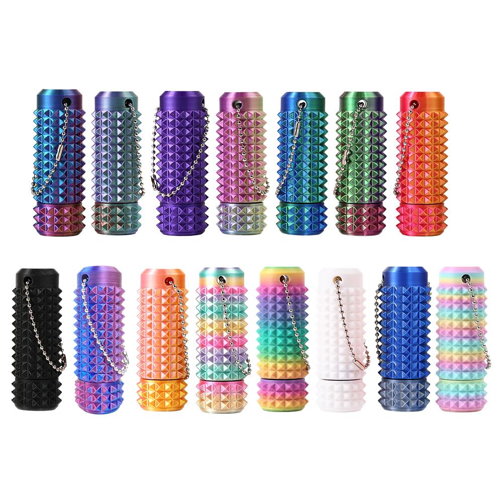 1PCS 3D Printed Little Ouchies Spiky Sensory Stress Relief Spiky Grippie Stim Keychain Stimming Mini Grippie Fidget for Gifts