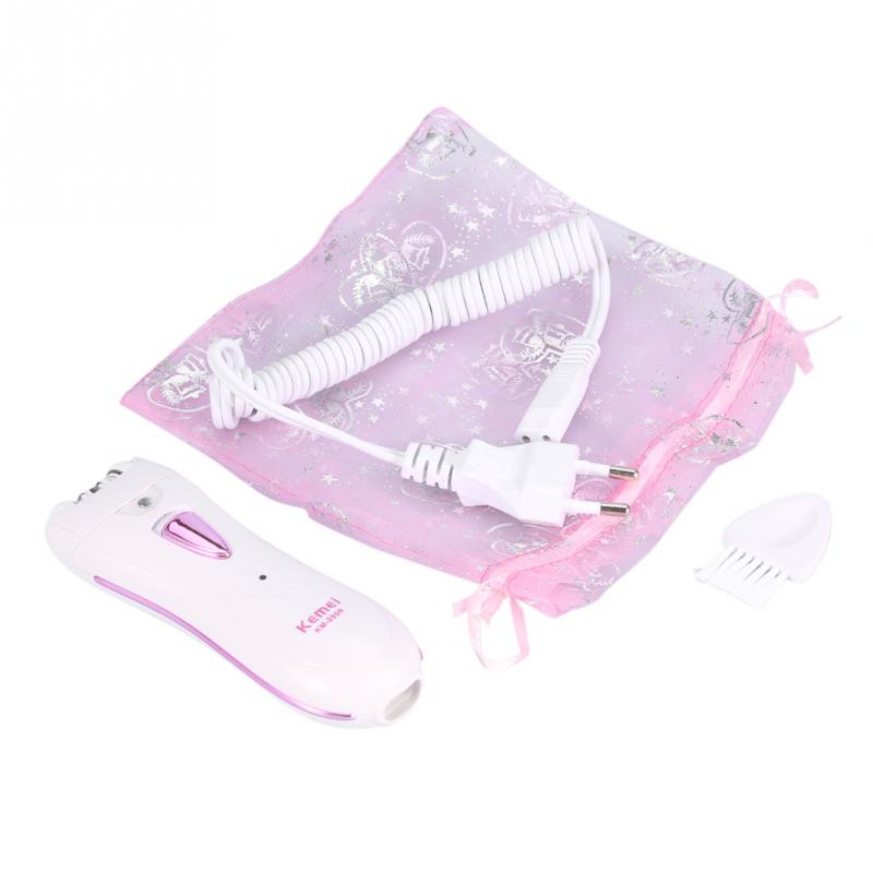 Womens Useful Electric Rechargable Tweezer Epilator Arm Leg Armpit Body