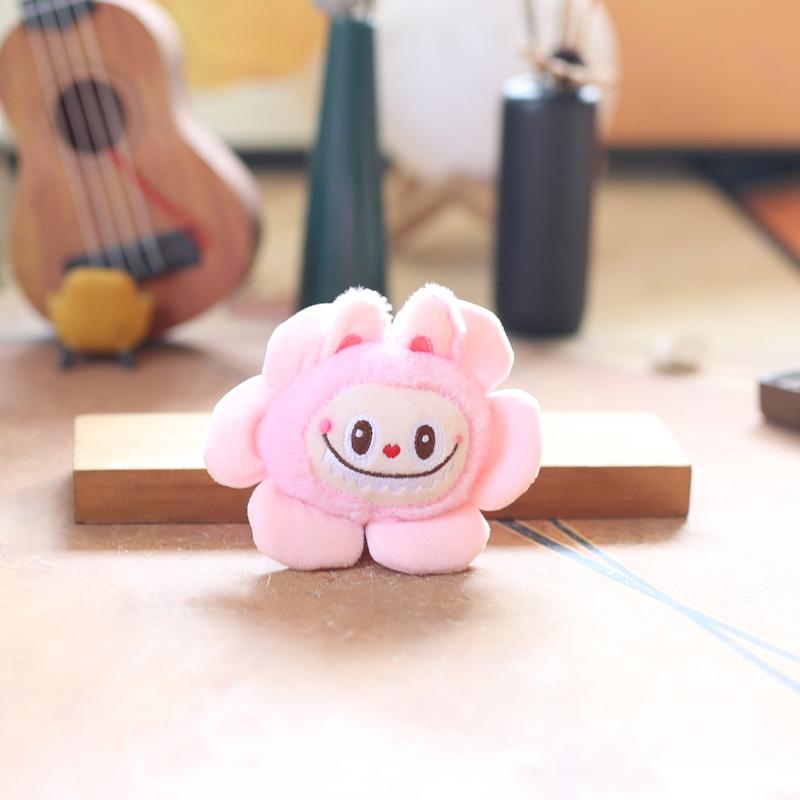 1Pc Labubu Kawaii Anime Accessories Labubu Monster Plush Keychain Key Chain Bag Decoration Accessories Girl Gifts