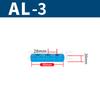 20x20mm WxH With SML Fittings 1/4" BSP Female 2 Rows X 2 3 4 5 6 8 Ways Solid Aluminum Pneumatic Air Manifold Block Splitter