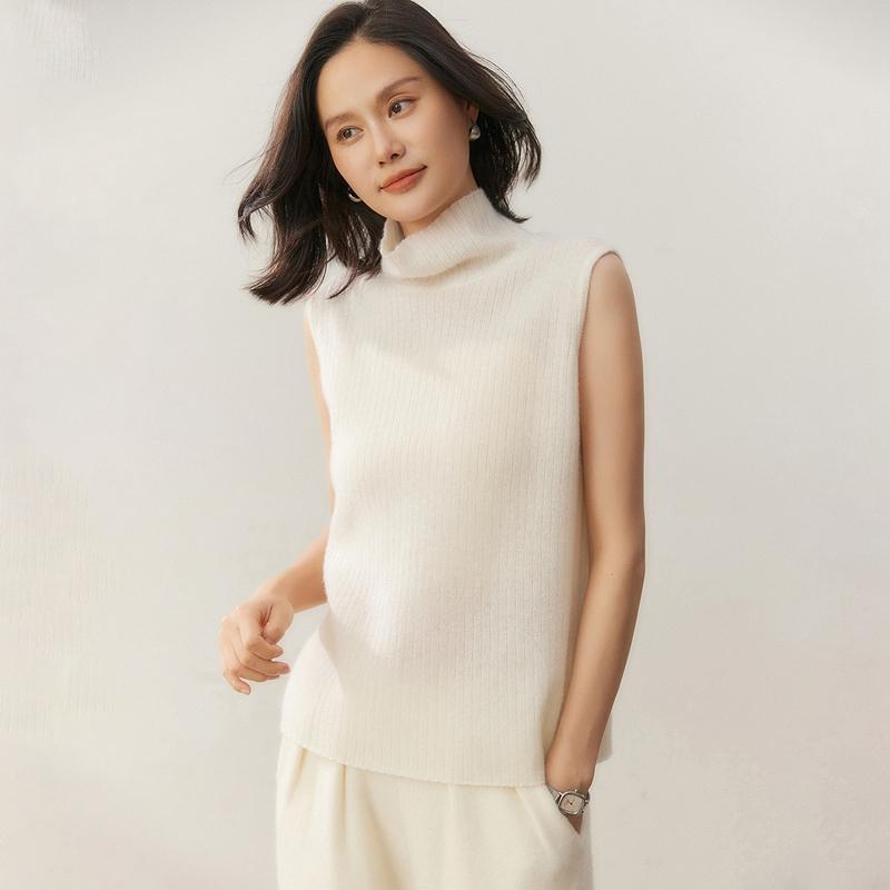 Qinghe 100% Pure Cashmere Women's Sweater - Ultra Soft Luxury Winter Pullover