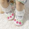 Baby Girl Soft Sole Non-Slip Casual Shoes, 0-1 Year, Cute Toddler Footwear