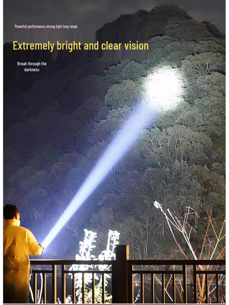 High-Intensity LED Flashlight: Portable, Clip-On Cap Light with 360° Rotating COB for Outdoor and Inspection Use